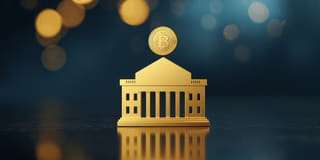 Visuel de style journalistique concernant l’intérêt institutionnel envers les ETF crypto